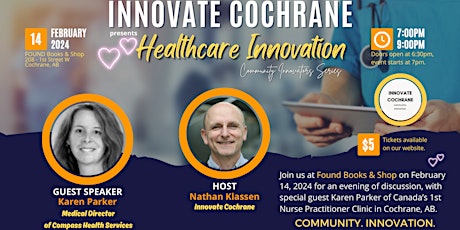 Community Innovators Series 2024 - Healthcare Innovation primary image