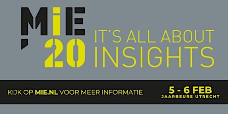 Primaire afbeelding van Marketing Insights Event (MIE) 2020