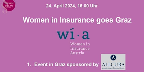 Woman in Insurance Event in Graz sponsored bei ALLCURA