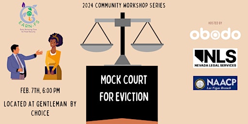 EARN-FS 2024 Community Workshop Series: Mock Court for Eviction primary image