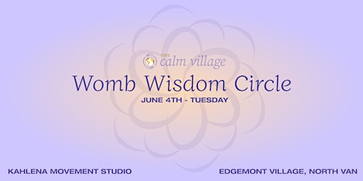 Hauptbild für Womb Wisdom Circle