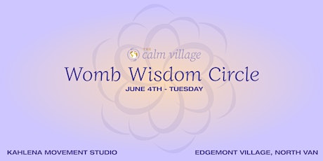 Womb Wisdom Circle