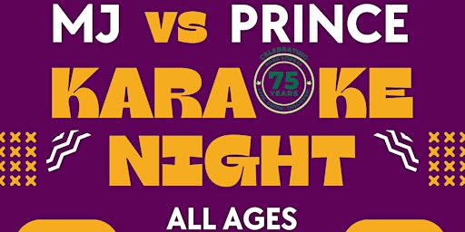 MJ vs Prince Karaoke Family Night primary image