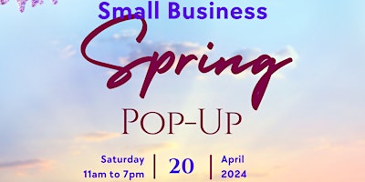 Spring Pop-Up Event primary image