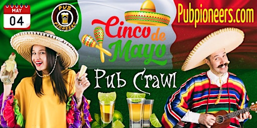 Imagen principal de Cinco de Mayo Pub Crawl - Birmingham, AL