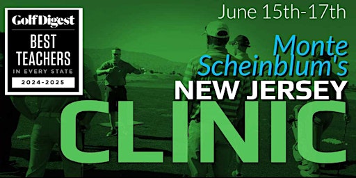 Primaire afbeelding van NEW JERSEY Rebellion Golf Clinic with Monte Scheinblum