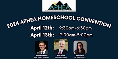2024 APHEA Homeschool Convention