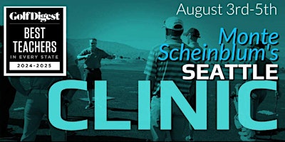 SEATTLE Rebellion Golf Clinic with Monte Scheinblum primary image