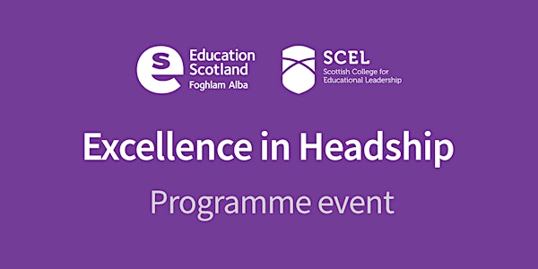 Excellence in Headship - Conflict Resolution Edinburgh