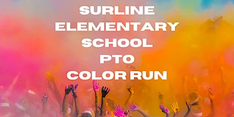 Surline Elementary School Color Run 2024
