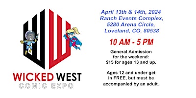 Imagem principal do evento Wicked West Comic Expo