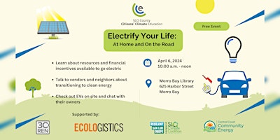 Primaire afbeelding van Electrify Your Life: At Home and on the Road