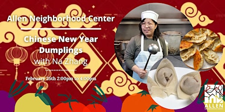 Chinese New Year Dumplings Workshop w/ Na Zhang primary image