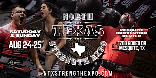 Primaire afbeelding van North Texas Strength Expo 2024