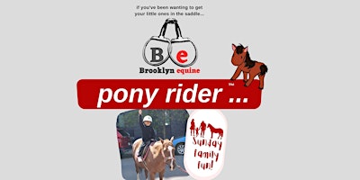 Imagen principal de Be™ • pony rider...