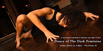 Imagem principal do evento Dance of the Dark Feminine w/ Bri Anahata