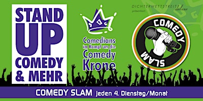 Primaire afbeelding van Stand Up COMEDY SLAM TÜBINGEN: Comedians im Kampf um die Comedy Krone