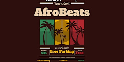 Imagen principal de Afro Beats Thursday's At Atlanta's Only Virtual Shooting Experience!