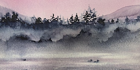 Watercolour Misty Landscapes