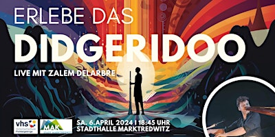 Hauptbild für Didgeridoo erleben - mit Zalem Delarbre