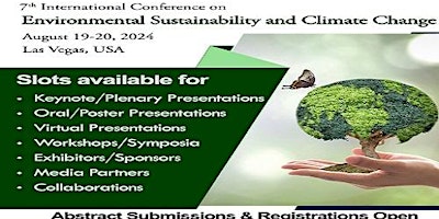 7th Environmental Sustainability and Climate Change 2024 primary image