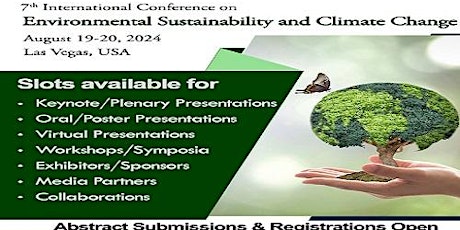 7th Environmental Sustainability and Climate Change 2024