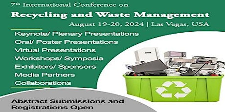 7th Recycling and Waste Management 2024