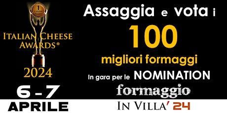 Semifinale Italian Cheese Awards 2023  - Domenica 7 aprile