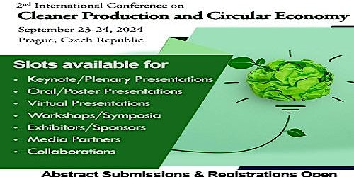 Cleaner Production and Circular Economy 2024 primary image