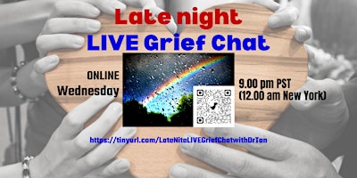 Image principale de Free LIVE Grief Chat with Dr. Tan