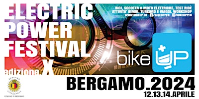 Imagem principal do evento BikeUP "electric power festival"  BERGAMO 2024
