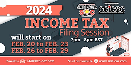 2024 Income Tax Filing Info Session primary image