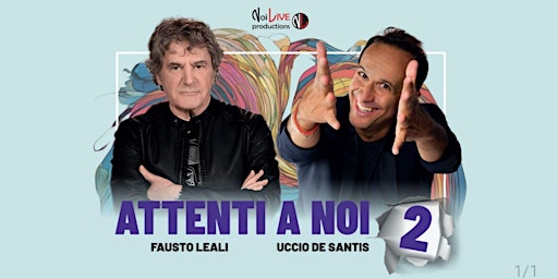 Imagem principal do evento An evening show with Fausto Leali and Uccio De Santis