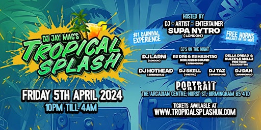 Imagem principal do evento Tropical Splash