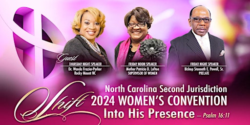 Immagine principale di North Carolina 2nd Jurisdiction Women's Convention 