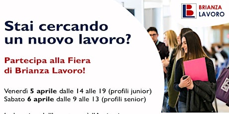 5 e 6 aprile - Fiera del Lavoro in Brianza