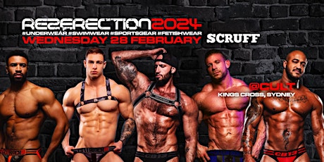 REZERECTION 2024: The Underwear Party by SCRUFF @ Cult + SOdoMANia @ BUNKER primary image