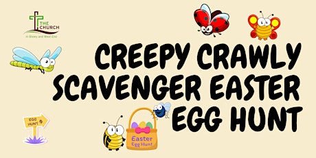 Fun scavenger easter egg  hunt for children - parent supervision required.