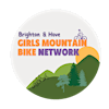 Logotipo da organização Brighton & Hove Girls Mountain Bike Network