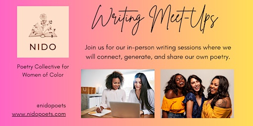 Immagine principale di In-Person Writing Sessions for Women of Color Poets - DC Area 