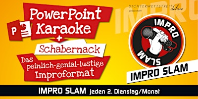 Hauptbild für IMPRO SLAM TÜBINGEN: PowerPoint-Karaoke und Schabernack