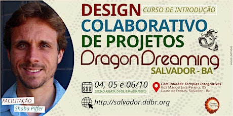 Imagem principal do evento DESIGN COLABORATIVO DE PROJETOS DRAGON DREAMING, Salvador - BA