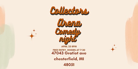 Collectors Arena Comedy Night