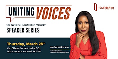 Immagine principale di Uniting Voices: the National Juneteenth Museum Speaker Series 