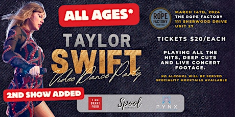 Taylor Swift Video Dance Party (ALL AGES) 2ND NIGHT ADDED! primary image