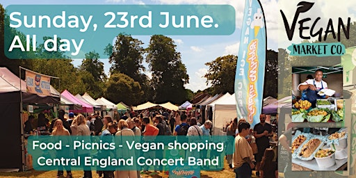 Vegan Market and Garden Party (EASY ENTRY TICKETS) primary image