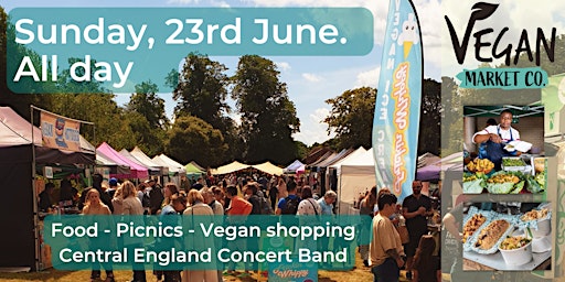 Primaire afbeelding van Vegan Market and Garden Party (EASY ENTRY TICKETS)