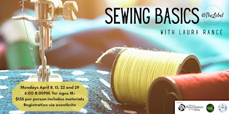 Sewing Basics with Laura Rance  four week workshop