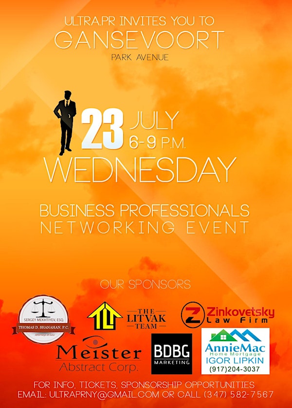 Business Professionals Networking Event