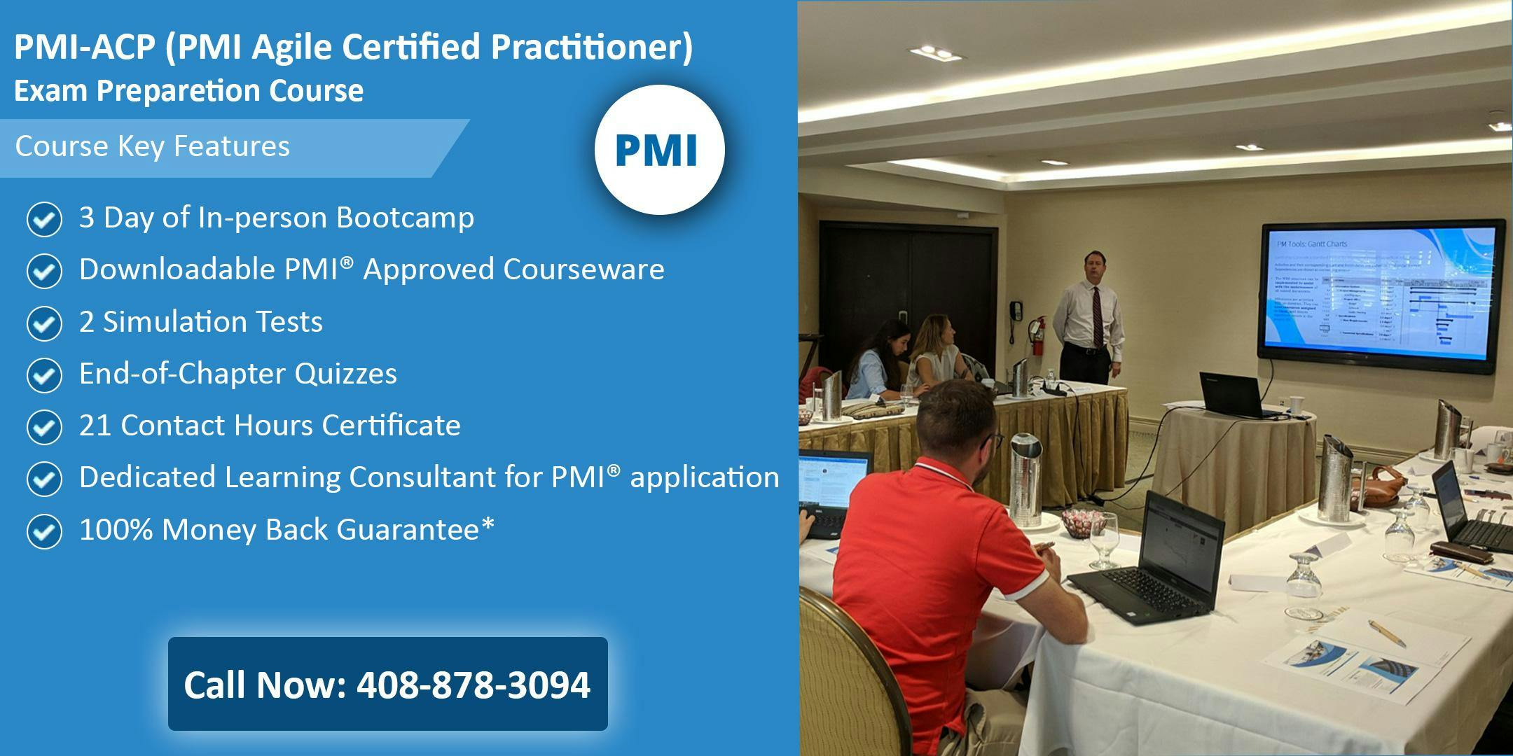 PMI-ACP (PMI Agile Certified Practitioner) Training In Philadelphia, PA